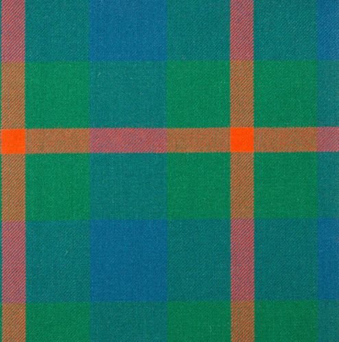 Image 1 of Agnew Ancient Tartan 16oz Wool Fabric Heavyweight Swatch 