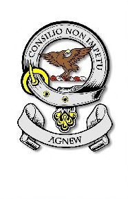 Image 2 of Agnew Clan Badge Large Print Agnew Scottish Clan Crest Badge