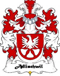 Adlischwil Swiss Coat of Arms Print Adlischwil Swiss Family Crest Print 