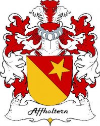 Affholtern Swiss Coat of Arms Large Print Affholtern Swiss Family Crest 