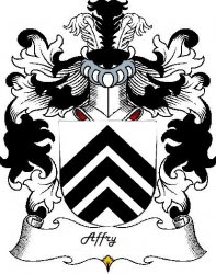 Affry Swiss Coat of Arms Large Print Affry Swiss Family Crest 