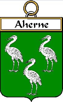 Image 3 of Aherne Irish Coat of Arms Print Aherne Irish Family Crest Print