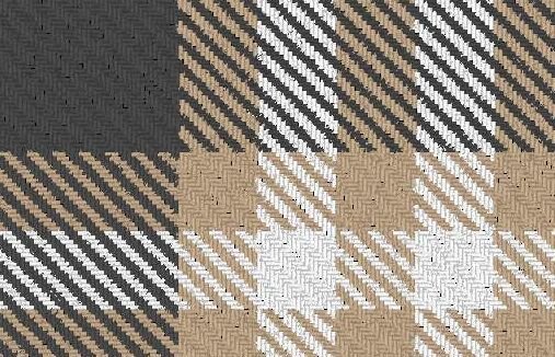 Image 2 of Ailsa Craig Reproduction Single Width 4oz Tartan Pure Silk Fabric