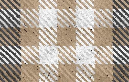 Image 3 of Ailsa Craig Modern Single Width 4oz Tartan Pure Silk Fabric