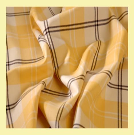 Image 0 of Ailsa Yellow Bruichheath Dancing 13oz Mediumweight Wool Tartan Fabric Swatch