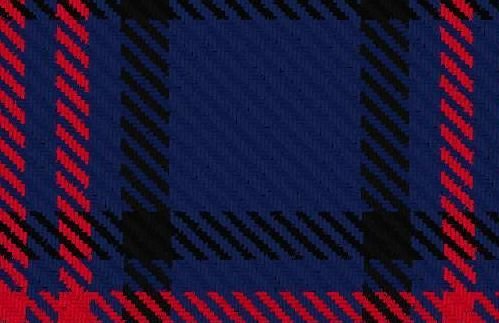 Image 5 of Ainslie Variant Modern Single Width 4oz Tartan Pure Silk Fabric