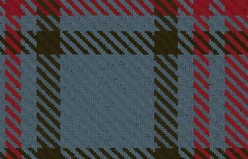 Image 5 of Ainslie Variant Reproduction Single Width 4oz Tartan Pure Silk Fabric