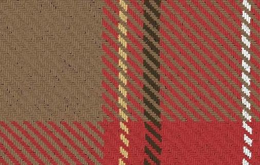 Image 4 of Ainslie Reproduction Single Width 4oz Tartan Pure Silk Fabric