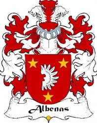 Albenas Swiss Coat of Arms Print Albenas Swiss Family Crest Print 