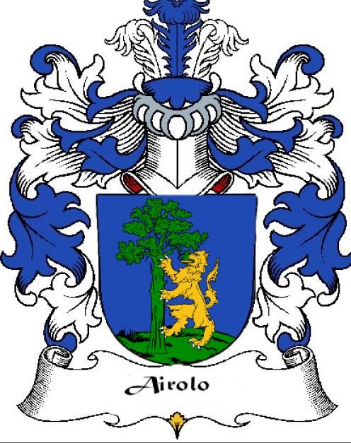 Image 0 of Airolo Swiss Coat of Arms Print Airolo Swiss Family Crest Print 