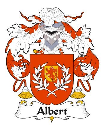 Image 0 of Albert Spanish Coat of Arms Print Albert Spanish Family Crest Print