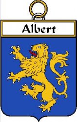 Albert French Coat of Arms Large Print Albert French Family Crest 