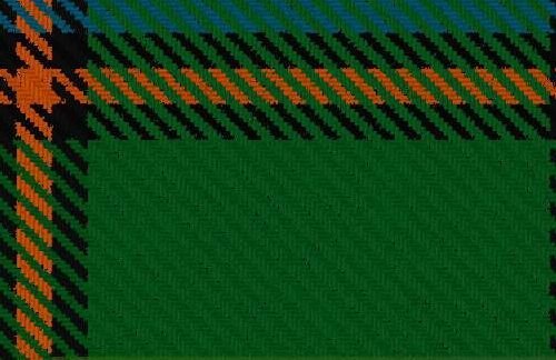 Image 3 of Alberta Provincial Ancient Double Width 11oz Lightweight Tartan Wool Fabric 