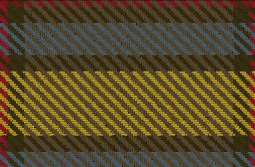 Image 4 of Alberta Provincial Reproduction Single Width 11oz Lightweight Tartan Wool Fabric