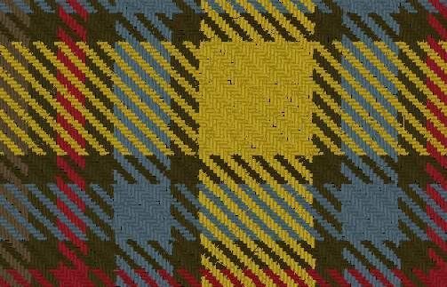Image 5 of Alberta Provincial Reproduction Single Width 11oz Lightweight Tartan Wool Fabric