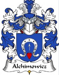 Alchimowicz Polish Coat of Arms Large Print Alchimowicz Polish Family Crest 