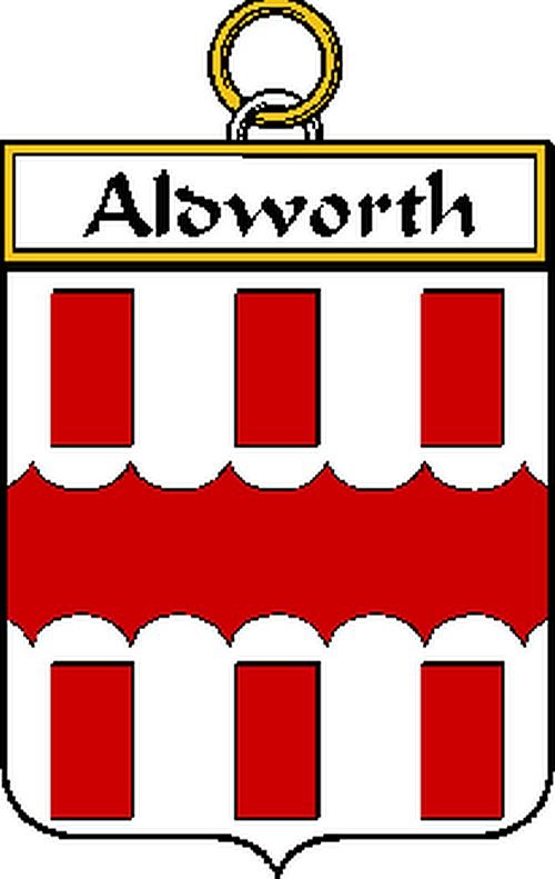 Image 0 of Aldworth Irish Coat of Arms Large Print Aldworth Irish Family Crest 