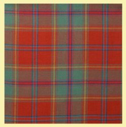 All Ireland Red Irish Lightweight Reiver 10oz Tartan Wool Fabric