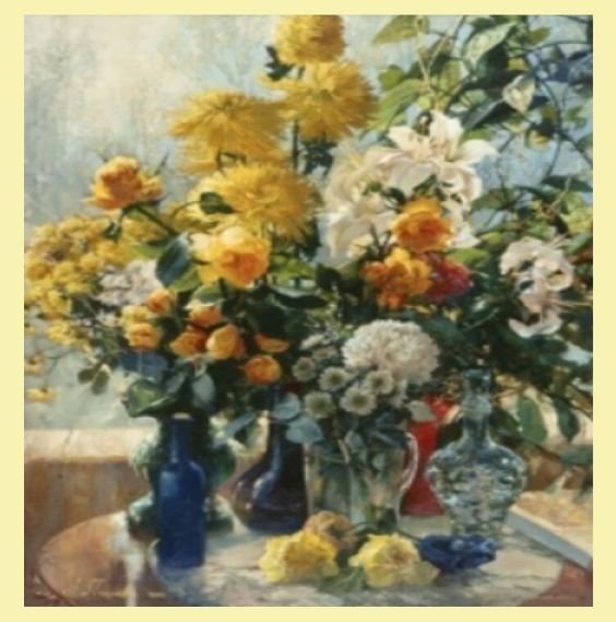 Image 0 of Autumn Bouquet Fine Art Themed Maestro Wooden Jigsaw Puzzle 300 Pieces
