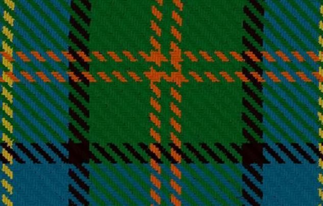 Image 4 of Allen 1998 Ancient Double Width 16oz Heavyweight Tartan Wool Fabric