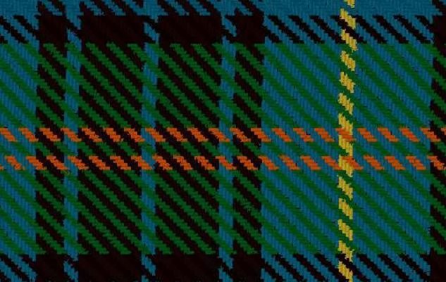 Image 5 of Allen 1998 Ancient Double Width 16oz Heavyweight Tartan Wool Fabric