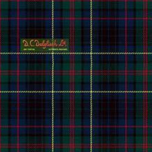 Image 1 of Allen 1998 Modern Double Width 11oz Lightweight Tartan Wool Fabric 