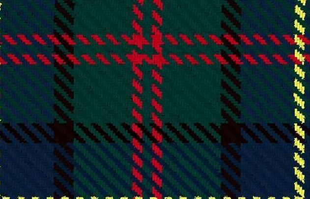 Image 4 of Allen 1998 Modern Double Width 11oz Lightweight Tartan Wool Fabric 
