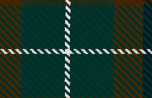 Image 3 of Allen Of Northumbria Modern Single Width 11oz Lightweight Tartan Wool Fabric