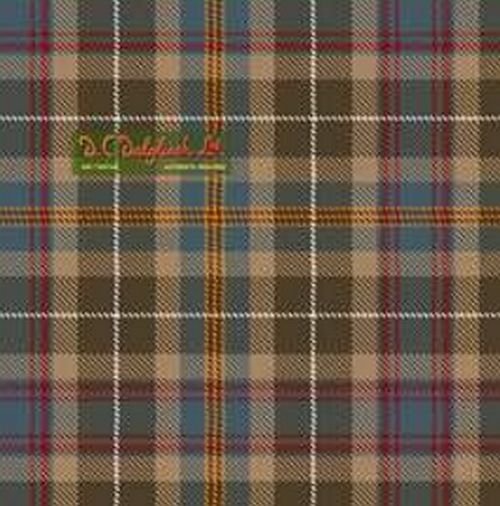 Image 1 of Allen Of Northumbria Repro Single Width 11oz Lightweight Tartan Wool Fabric