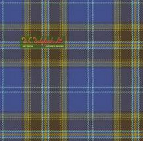 Image 1 of All Ireland Blue Reproduction Single Width 16oz Heavyweight Tartan Wool Fabric