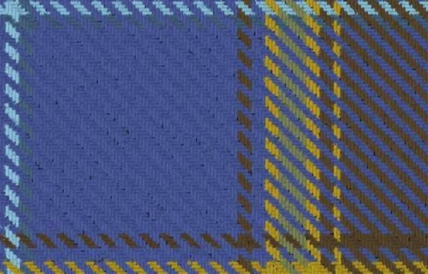 Image 2 of All Ireland Blue Reproduction Single Width 16oz Heavyweight Tartan Wool Fabric