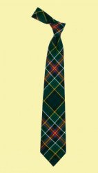 Allison Modern Clan Tartan Springweight Wool Straight Boys Neck Tie 