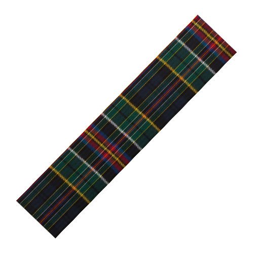 Image 1 of Allison Modern Lightweight Tartan Wool Ribbon 1 Inch Wide x 10 
