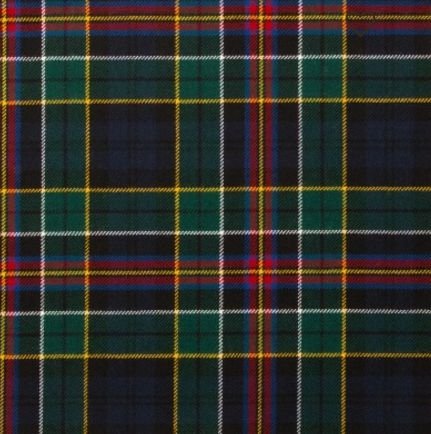 Image 3 of Allison Modern Lightweight Tartan Wool Ribbon 1 Inch Wide x 10 