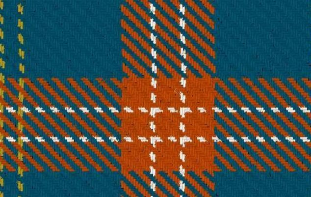 Image 3 of Alpha Chi Sigma Ancient Double Width 11oz Lightweight Tartan Wool Fabric 