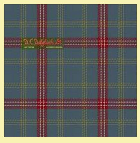 Image 0 of Alpha Chi Sigma Reproduction Double Width 11oz Lightweight Tartan Wool Fabric 
