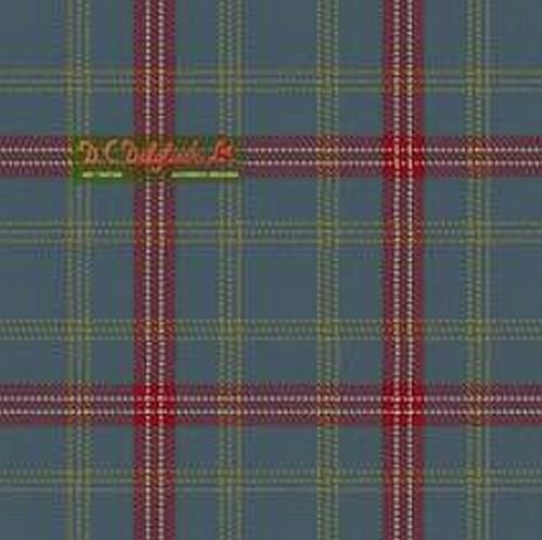 Image 1 of Alpha Chi Sigma Reproduction Single Width 16oz Heavyweight Tartan Wool Fabric