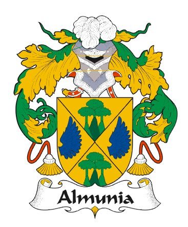 Image 0 of Almunia Spanish Coat of Arms Print Almunia Spanish Family Crest Print