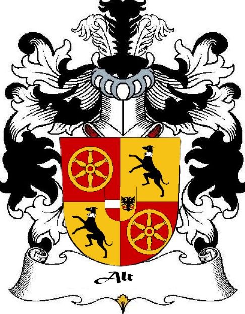 Image 0 of Alt Swiss Coat of Arms Print Alt Swiss Family Crest Print 