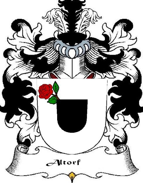 Image 0 of Altorf Swiss Coat of Arms Large Print Altorf Swiss Family Crest 