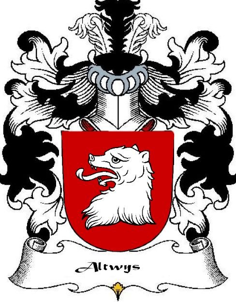 Image 0 of Altwys Swiss Coat of Arms Large Print Altwys Swiss Family Crest 