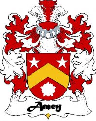 Amey Swiss Coat of Arms Large Print Amey Swiss Family Crest 