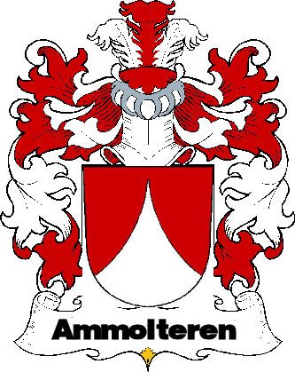 Image 0 of Ammolteren Swiss Coat of Arms Print Ammolteren Swiss Family Crest Print 