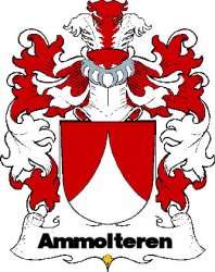 Ammolteren Swiss Coat of Arms Print Ammolteren Swiss Family Crest Print 