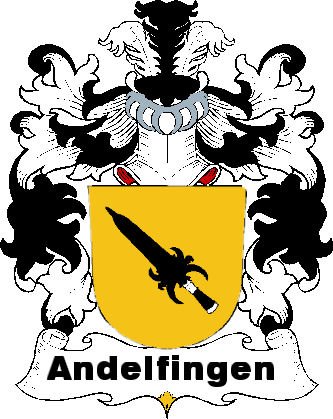 Image 0 of Andelfingen Swiss Coat of Arms Print Andelfingen Swiss Family Crest Print 