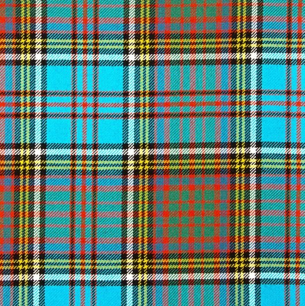 Image 3 of Anderson Ancient Springweight Tartan Wool Ribbon 4 Inch Wide x 5