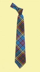 Anderson Modern Clan Tartan Lightweight Wool Straight Boys Neck Tie   