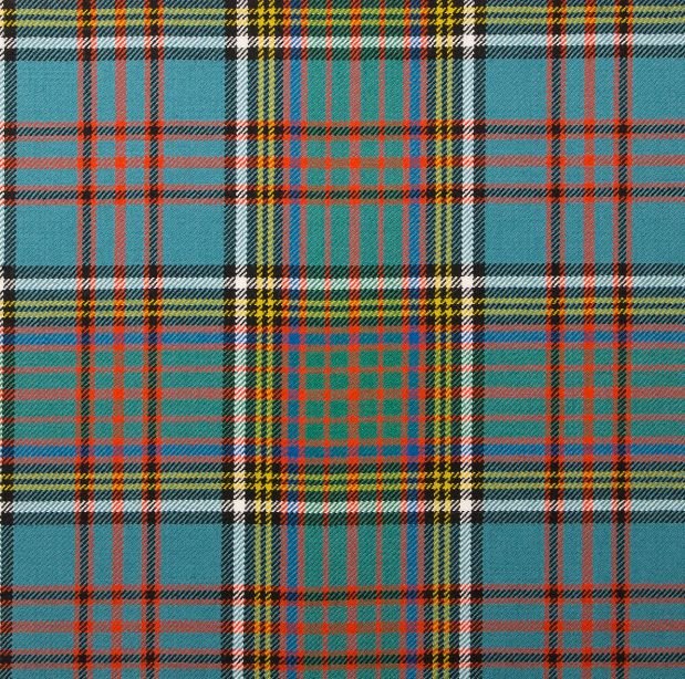 Image 1 of Anderson Ancient Tartan 8oz Wool Fabric Springweight Swatch  