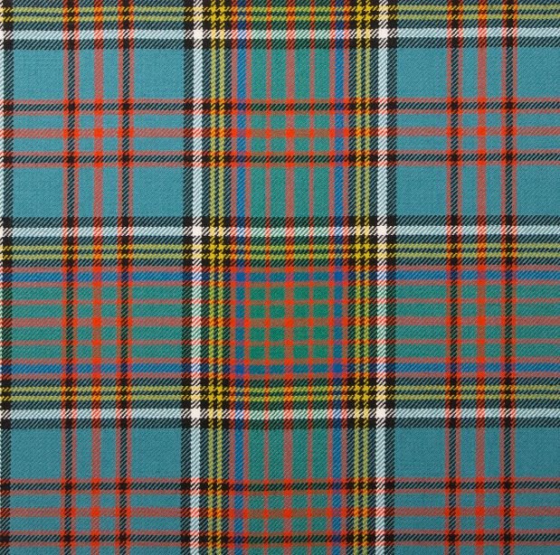 Image 1 of Anderson Ancient Tartan 8oz Wool Fabric Springweight Swatch  