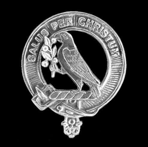 Image 0 of Abernethy Clan Cap Crest Sterling Silver Clan Abernethy Badge 